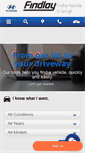 Mobile Screenshot of findlayhyundaistgeorge.com