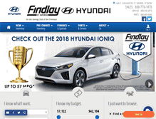 Tablet Screenshot of findlayhyundaistgeorge.com